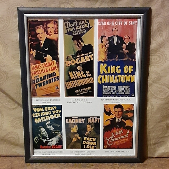 Vintage Crime Movie Posters - New - Picture 1 of 1